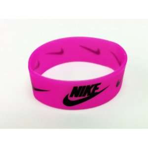  Nike Sport Silicone Wristband Bracelet Pink Everything 