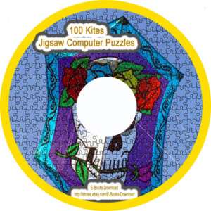 100 Kites Computer JigSaw Puzzles CD  