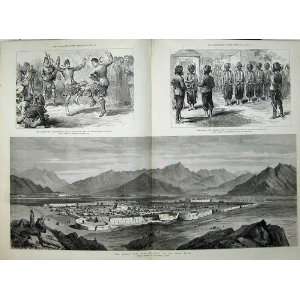   1879 Afghan War Fort Dakka Cabul River Scottish Reel