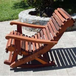   Redwood Ensenada XW Highback Rocking Chair Patio, Lawn & Garden