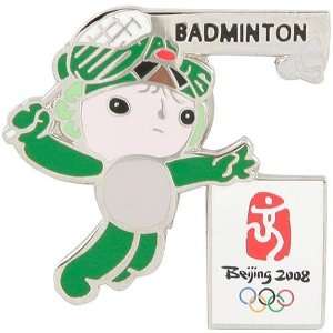  2008 Olympics Beijing Badminton Pin