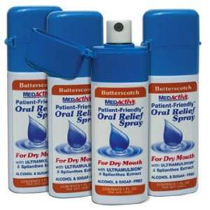  ® Oral Relief Spray   Butterscotch   4 Pack