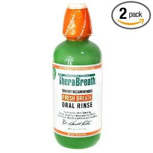  Dr. Katz TheraBreath Oral Rinse, 16 Ounce Bottles (Pack of 