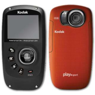 Kodak PLAYSPORT Zx5 Video Camera (Red) 041778357422  