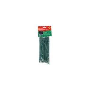   of 25 Green Christmas Light Stakes for Outdoor Decorat