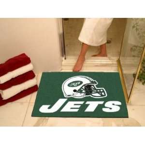   New York Jets Bath Door Floor Rug Mat 34x45 New