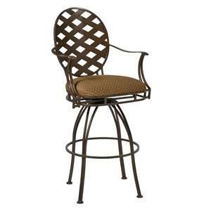   490268 48 66E Stratton Swivel Outdoor Bar Stool