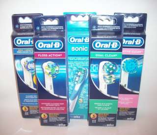   Oral B Toothrush Heads Refills 3 Pack CHOOSE ONE Replacement  