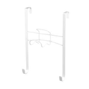 Spectrum 36400 Over the Door Iron and Ironing Board Holder, White 