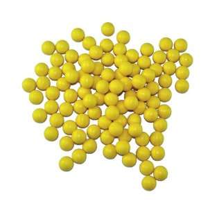 3Skull Paintball Rubber 100 Reusable Paintballs   Yellow  