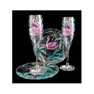   Excitement Design   Hand Painted   Wine Glass   8 oz