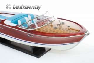 Riva Aquarama 27.6 inches model boat   RC Convertible  