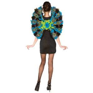  Lets Party By BuySeasons Peacock Wings / Blue   One Size 