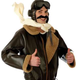 Biggles WW2 War Fighter Pilot Fancy Dress Costume  