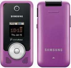 SAMSUNG SCH R470 TwoStep US CELLULAR *BROKEN* Purple Cell Phone Text 