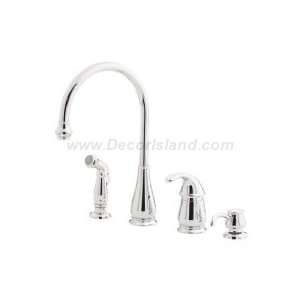 Price Pfister GT26 4DCC Single Handle Kitchen Faucet W/ Side Spray 