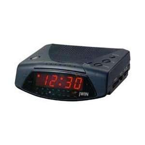  Black AM/FM Alarm Clock Radio Electronics