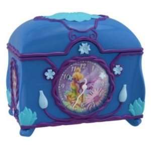   Fairies Tinkerbell Jewlery Box Storage Alarm Clock