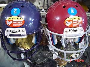 Schutt XP Hybrid + Plus Air Football Helmets with Facemask NEW Youth 