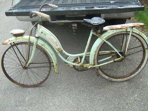 Lot 3 Antique Schwinn Bicycle Tricycle 1951 Restoration  