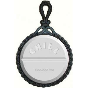  KnightTM Chill Pill Iron Trivet with Handle   Wall Hanging & Counter 