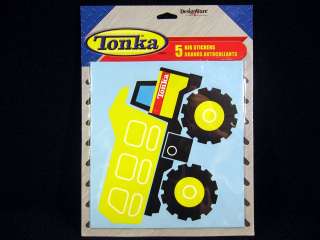Theme Tonka 5 Big Stickers Each sticker measures approximately 6h x 