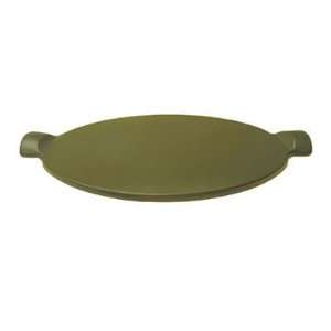   Henry Flame 14 1/2 inch Ceramic Pizza Stone   Olive