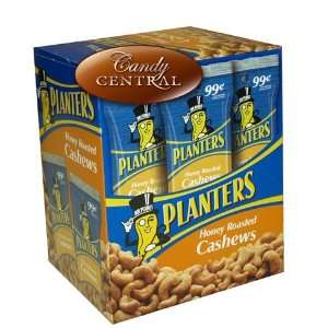 Planters Tube Honey Roasted Peanuts (18 Grocery & Gourmet Food