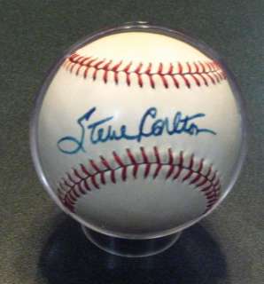 Steve Carlton autographed baseball  