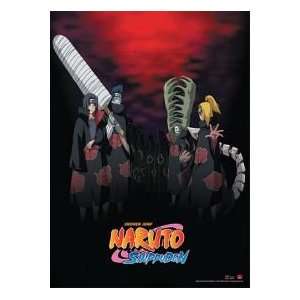  Naruto Shippuden Wall Scroll Akatsuki Toys & Games