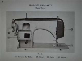 White 2838 Sewing Machine Instruction Manual CD  