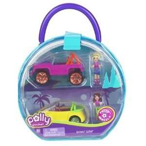  Polly Pocket Polly Wheels Drivin Wild Dolls & Vehicles 2 