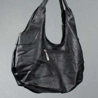 Turnlock Black Vtg Style Large Briefcase Shoulder Bag  