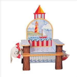    Teamson Lighthouse Potty Chair Hand Painted