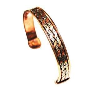 Copper Power Bracelet w/magnet Mag Adj Health & Personal 