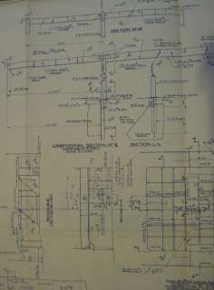   Freighter Arthur Homer PILOT HOUSE STEEL PLAN Blueprint Drawing  