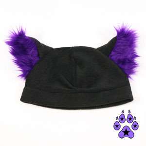EARS AGF furry Goth Cosplay SKI CAT Kitty Anime Hat MEW  