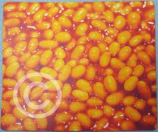 BAKED BEANS   COMPUTER MOUSE MAT / PAD   Free UK P&P  