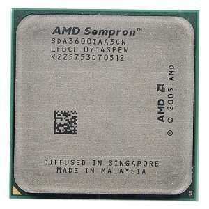  AMD Sempron 3600+ 256KB Socket AM2 CPU Electronics