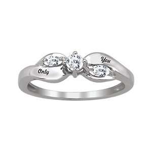  Name Twist Promise Ring Jewelry