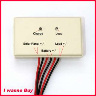   100% Brand New Solar Panel Charge Regulator Controller 12V 5A Battery