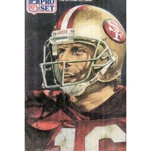 , QB, 49ers, All, NFC Team, Card #387, Portrait by Merv Corning, NFL 