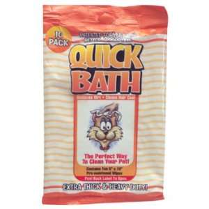  QuickBath Wipes for Cats