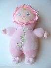 KIDS PREFERRED~Baby Doll Pink Rattle~Plush Toy~Flower~A