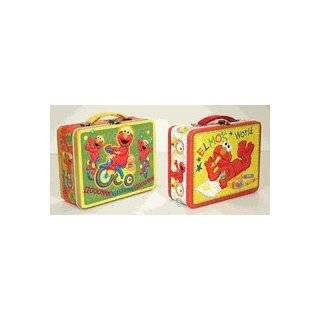 Sesame Street Elmo Embossed Large Lunch Box  Designs Vary by Tin Box
