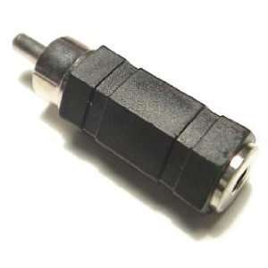  3.5MM FEMALE TO RCA MALE CONNECTOR Electronics