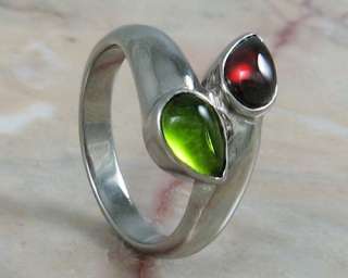 Stainless Steel Tear Drop Ring Fashion Costume Band sz 7, 9  