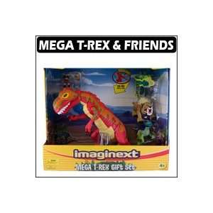   Fisher Price J7485 Motorized Roaring T Rex Dinosaur Red Toys & Games