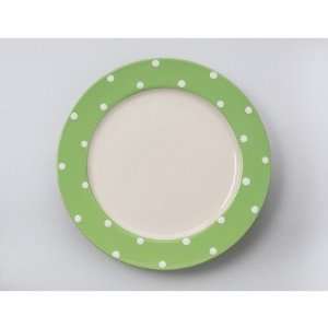  Dots Red 11 Dinner Plate [Set of 4]