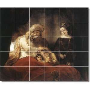  Rembrandt Religious Kitchen Tile Mural 23  30x36 using 